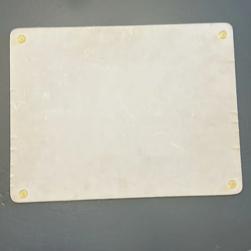Vintage Rooster Counter Glass Cutting Board